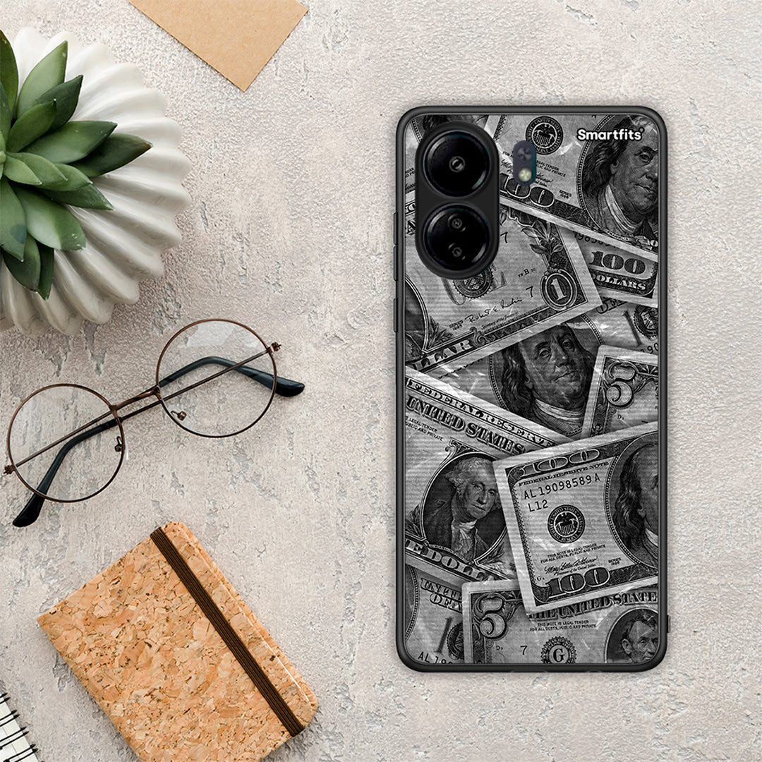 Money Dollars - Xiaomi Redmi 13c case