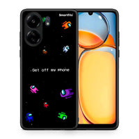 Thumbnail for Θήκη Xiaomi Redmi 13C AFK Text από τη Smartfits με σχέδιο στο πίσω μέρος και μαύρο περίβλημα | Xiaomi Redmi 13C AFK Text case with colorful back and black bezels