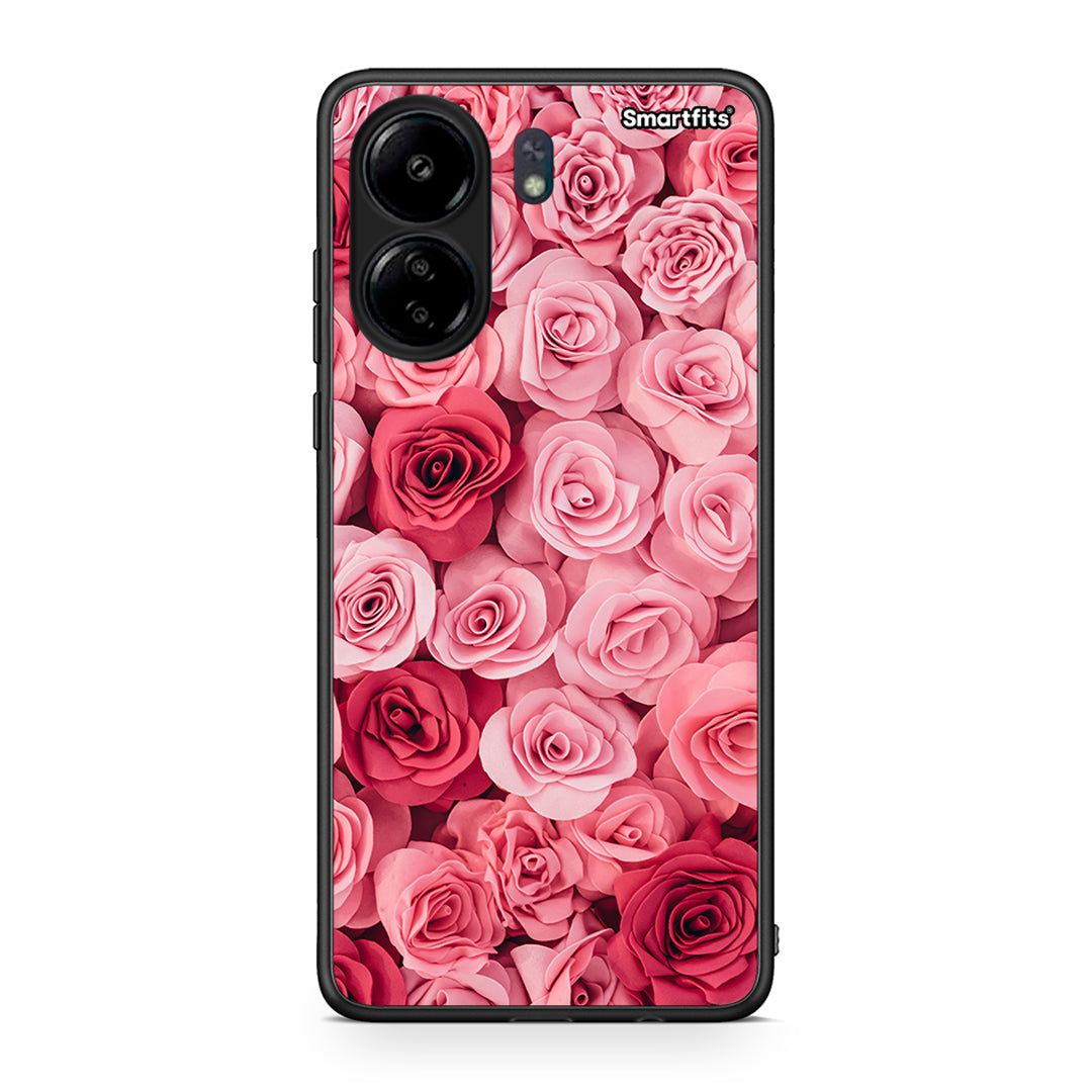 4 - Xiaomi Redmi 13C RoseGarden Valentine case, cover, bumper