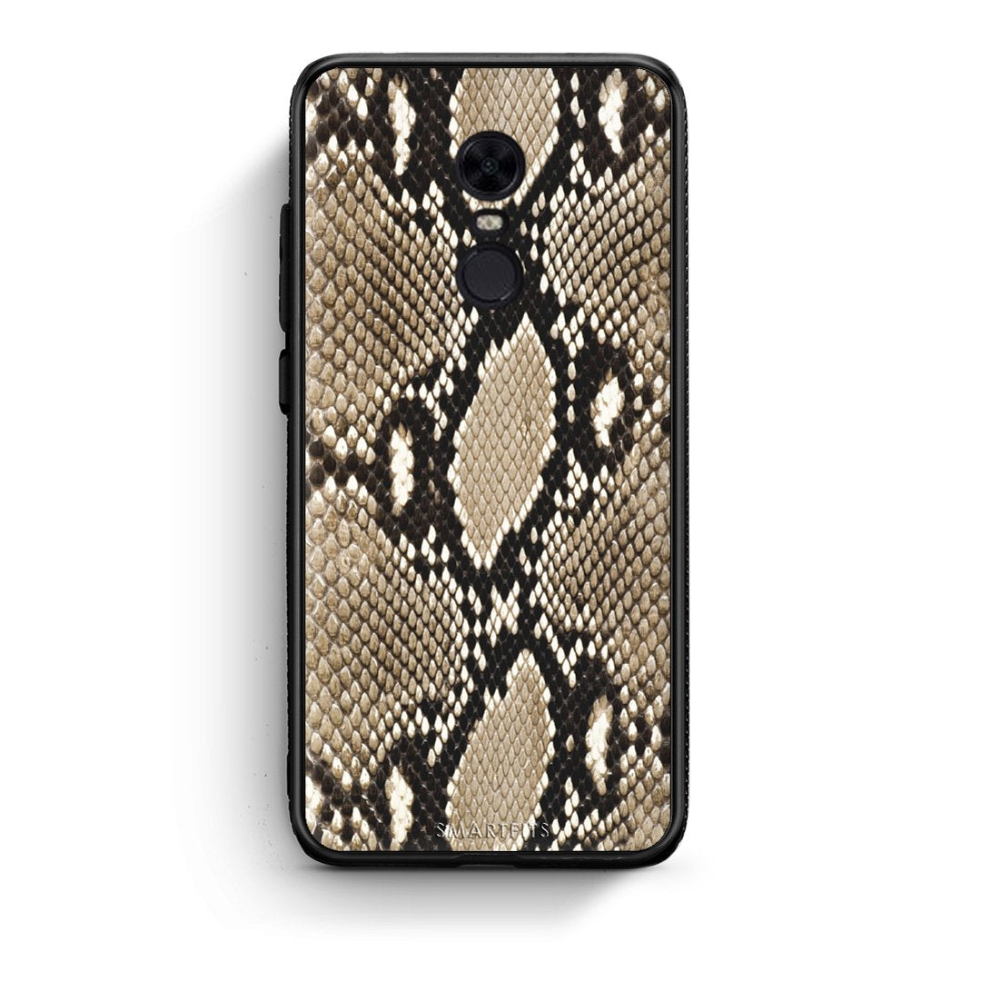 23 - Xiaomi Redmi 5 Plus  Fashion Snake Animal case, cover, bumper