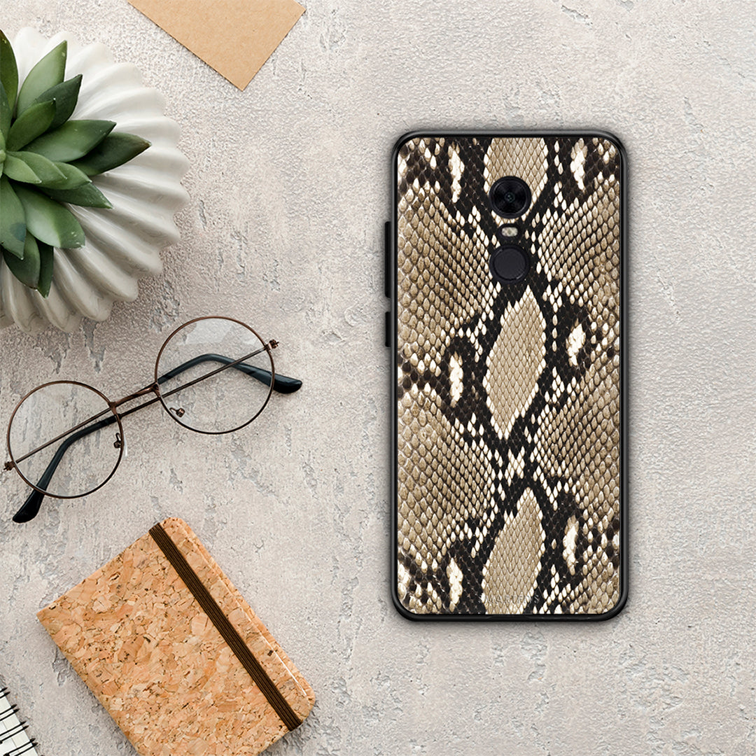 Animal Fashion Snake - Xiaomi Redmi 5 Plus case