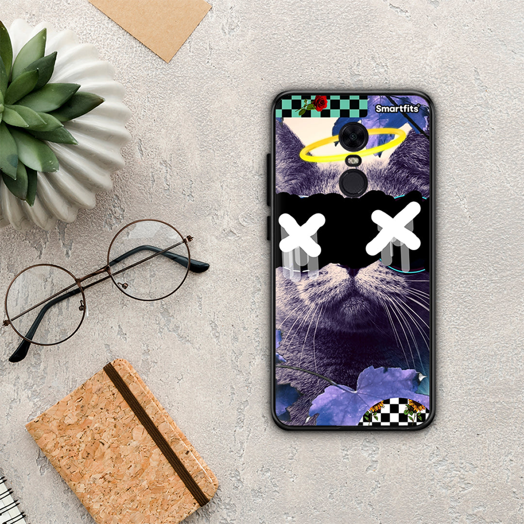Cat Collage - Xiaomi Redmi 5 Plus θήκη