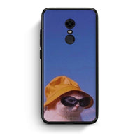 Thumbnail for Xiaomi Redmi 5 Plus Cat Diva θήκη από τη Smartfits με σχέδιο στο πίσω μέρος και μαύρο περίβλημα | Smartphone case with colorful back and black bezels by Smartfits