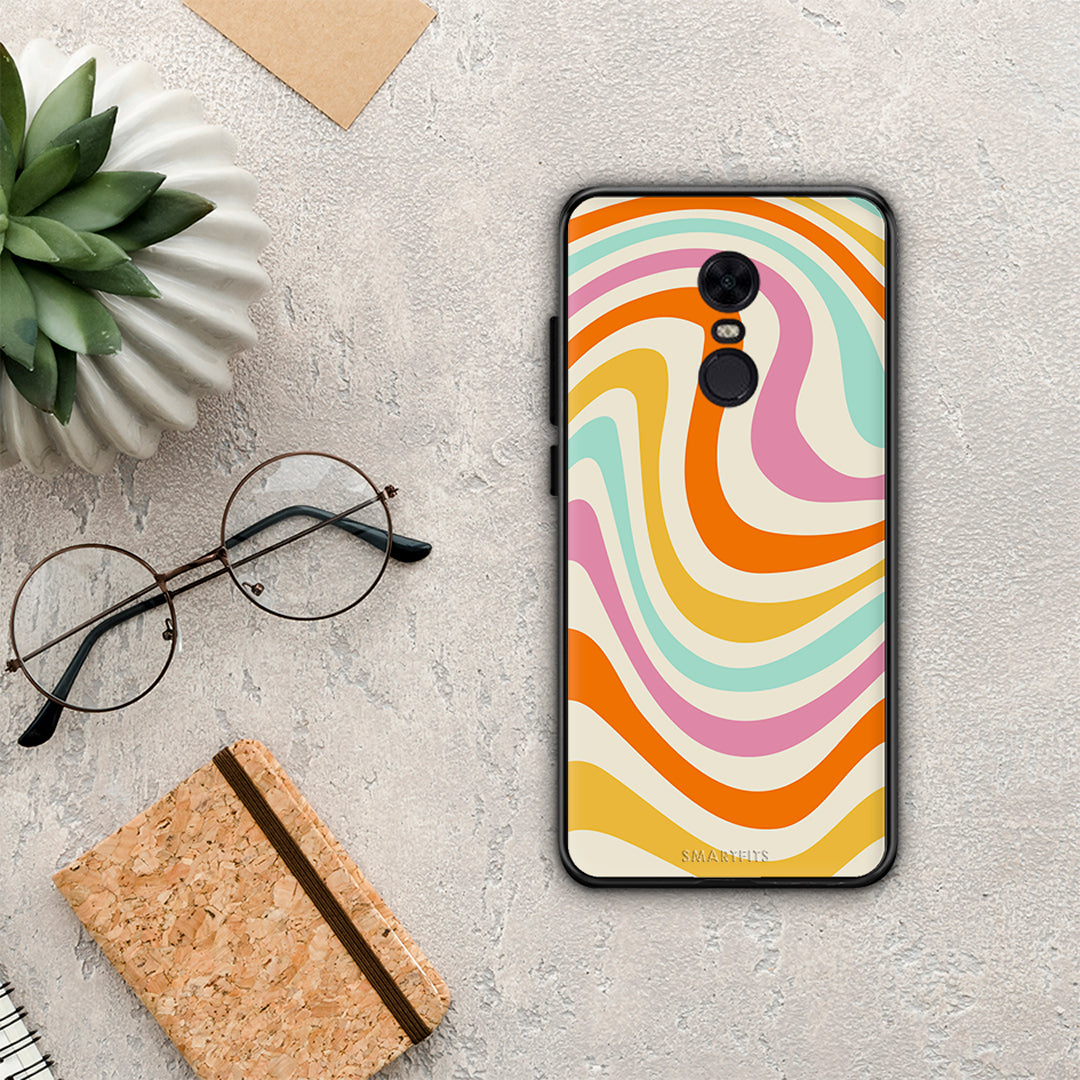 Colorful Waves - Xiaomi Redmi 5 Plus case
