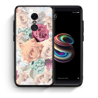 Thumbnail for Θήκη Xiaomi Redmi 5 Plus Bouquet Floral από τη Smartfits με σχέδιο στο πίσω μέρος και μαύρο περίβλημα | Xiaomi Redmi 5 Plus Bouquet Floral case with colorful back and black bezels
