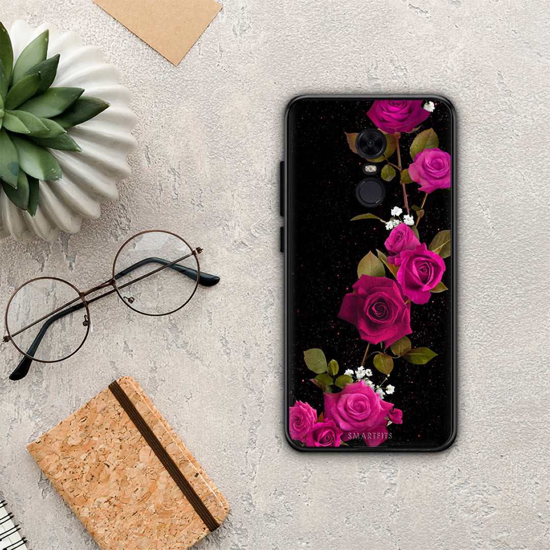 Flower Red Roses - Xiaomi Redmi 5 Plus case