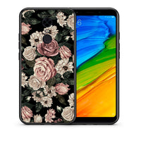 Thumbnail for Θήκη Xiaomi Redmi 5 Plus Wild Roses Flower από τη Smartfits με σχέδιο στο πίσω μέρος και μαύρο περίβλημα | Xiaomi Redmi 5 Plus Wild Roses Flower case with colorful back and black bezels