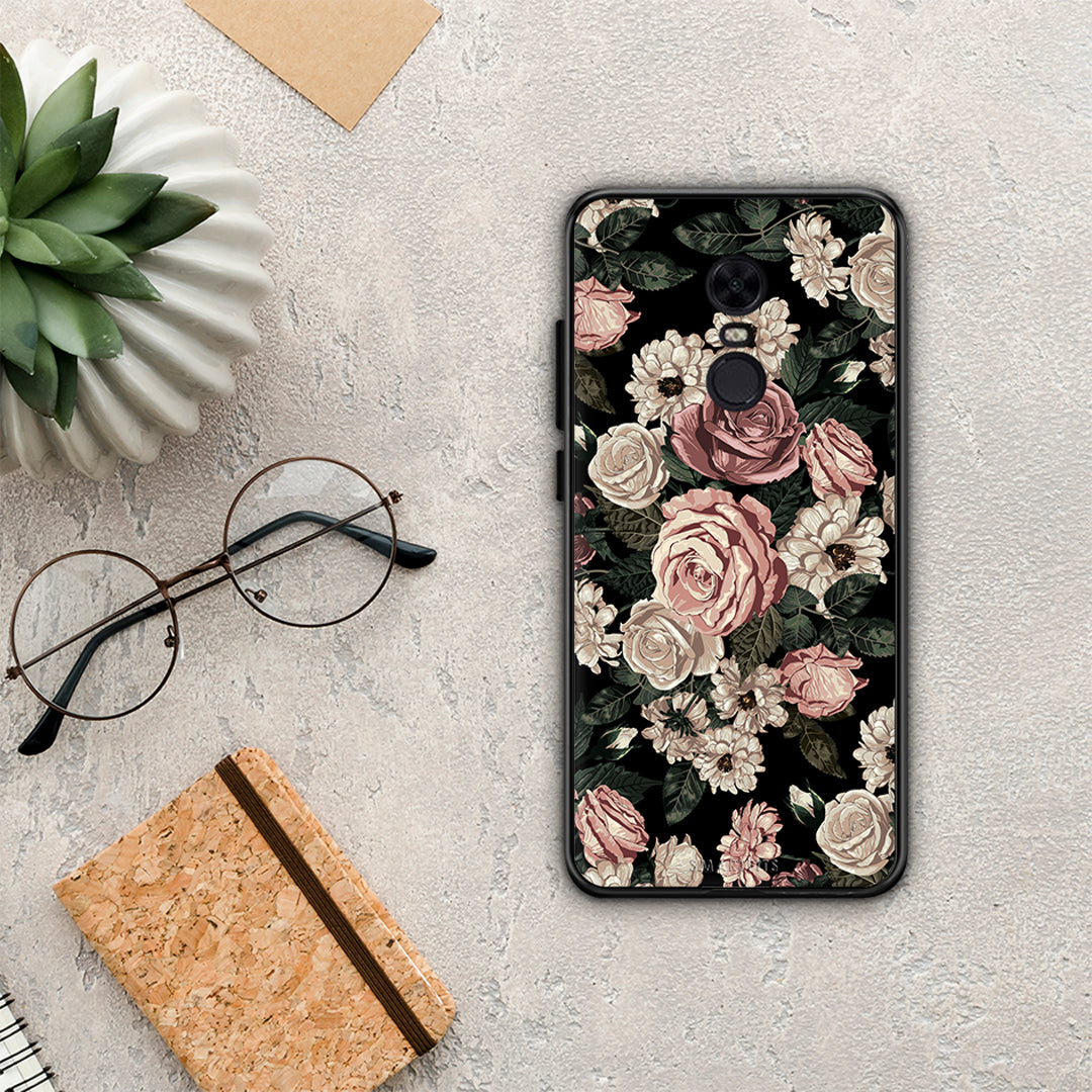 Flower Wild Roses - Xiaomi Redmi 5 Plus case