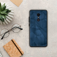 Thumbnail for Geometric Blue Abstract - Xiaomi Redmi 5 Plus case