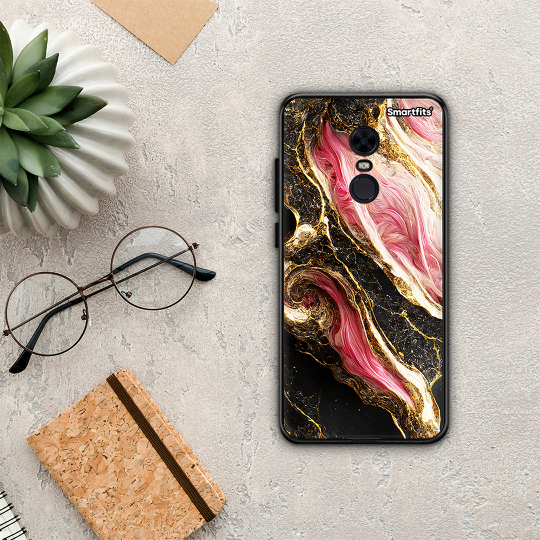 Glamorous Pink Marble - Xiaomi Redmi 5 Plus case