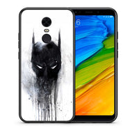 Thumbnail for Θήκη Xiaomi Redmi 5 Plus Paint Bat Hero από τη Smartfits με σχέδιο στο πίσω μέρος και μαύρο περίβλημα | Xiaomi Redmi 5 Plus Paint Bat Hero case with colorful back and black bezels