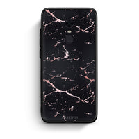 Thumbnail for 4 - Xiaomi Redmi 5 Plus  Black Rosegold Marble case, cover, bumper