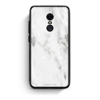 Thumbnail for 2 - Xiaomi Redmi 5 Plus  White marble case, cover, bumper