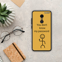 Thumbnail for My Password - Xiaomi Redmi 5 Plus case