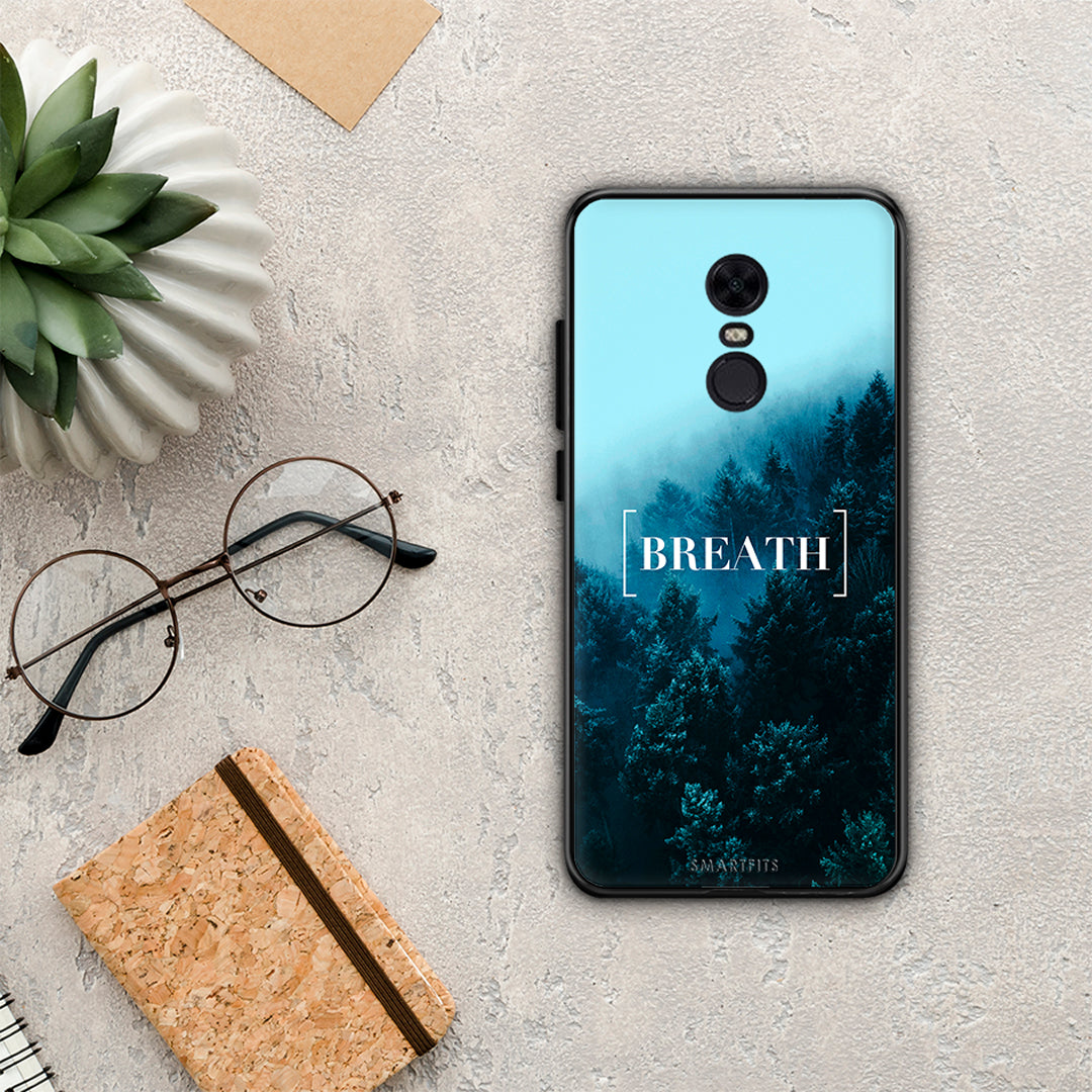 Quote Breath - Xiaomi Redmi 5 Plus case