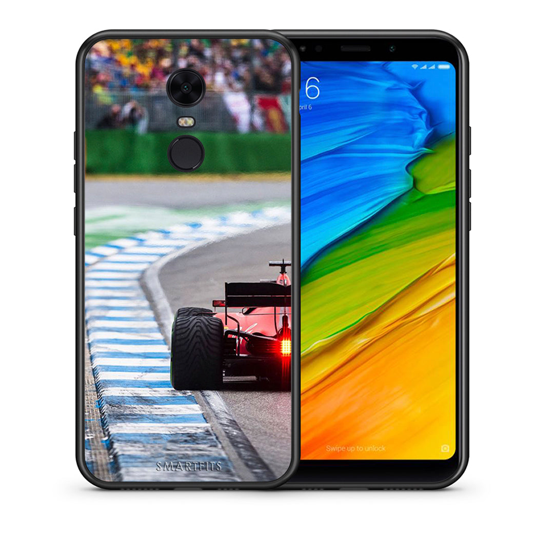 Θήκη Xiaomi Redmi 5 Plus Racing Vibes από τη Smartfits με σχέδιο στο πίσω μέρος και μαύρο περίβλημα | Xiaomi Redmi 5 Plus Racing Vibes case with colorful back and black bezels