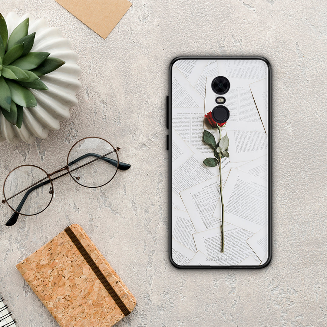 Red Rose - Xiaomi Redmi 5 Plus case