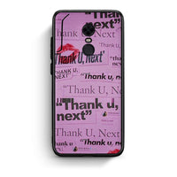 Thumbnail for Xiaomi Redmi 5 Plus Thank You Next Θήκη Αγίου Βαλεντίνου από τη Smartfits με σχέδιο στο πίσω μέρος και μαύρο περίβλημα | Smartphone case with colorful back and black bezels by Smartfits