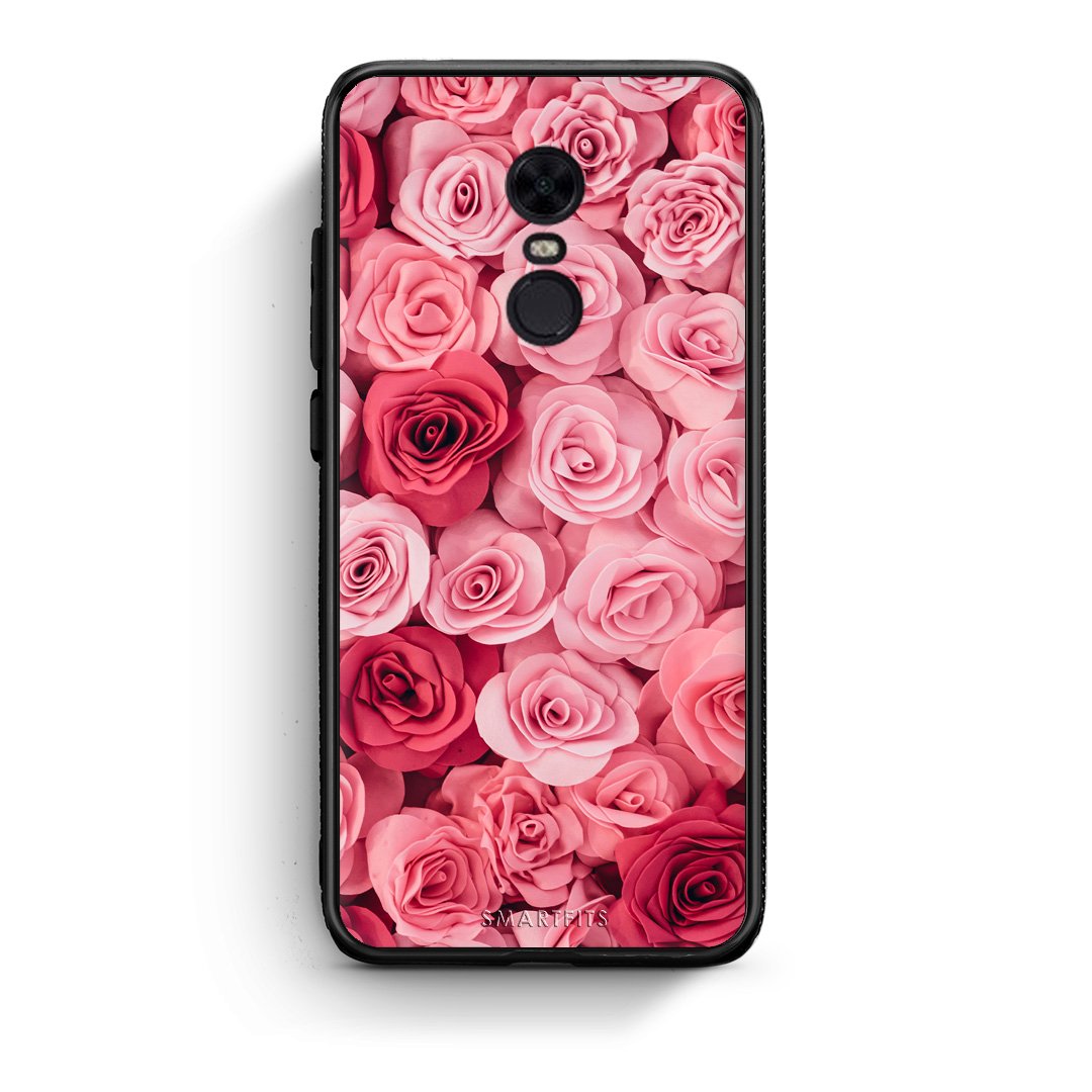 4 - Xiaomi Redmi 5 Plus RoseGarden Valentine case, cover, bumper