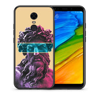 Thumbnail for Θήκη Αγίου Βαλεντίνου Xiaomi Redmi 5 Plus Zeus Art από τη Smartfits με σχέδιο στο πίσω μέρος και μαύρο περίβλημα | Xiaomi Redmi 5 Plus Zeus Art case with colorful back and black bezels