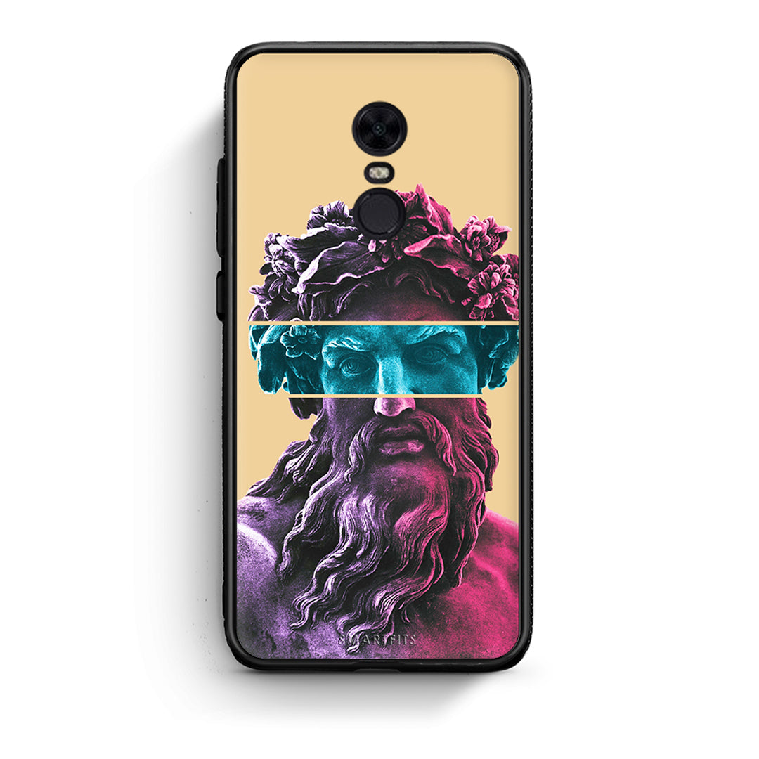 Xiaomi Redmi 5 Plus Zeus Art Θήκη Αγίου Βαλεντίνου από τη Smartfits με σχέδιο στο πίσω μέρος και μαύρο περίβλημα | Smartphone case with colorful back and black bezels by Smartfits