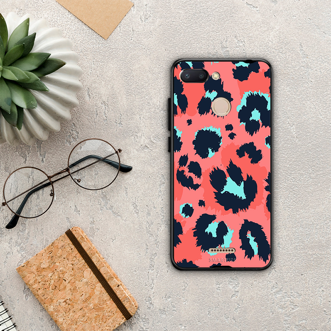 Animal Pink Leopard - Xiaomi Redmi 6 case