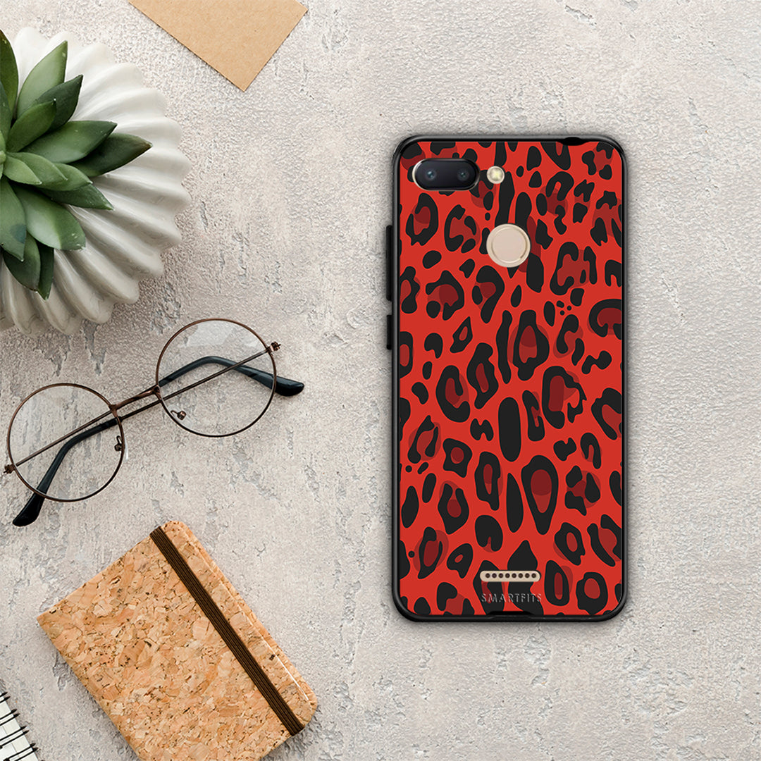 Animal Red Leopard - Xiaomi Redmi 6 case