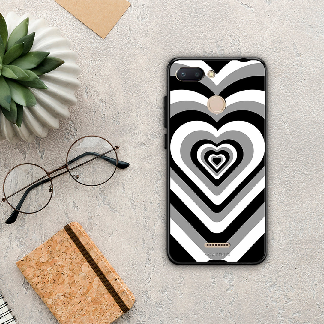 Black Hearts - Xiaomi Redmi 6 case