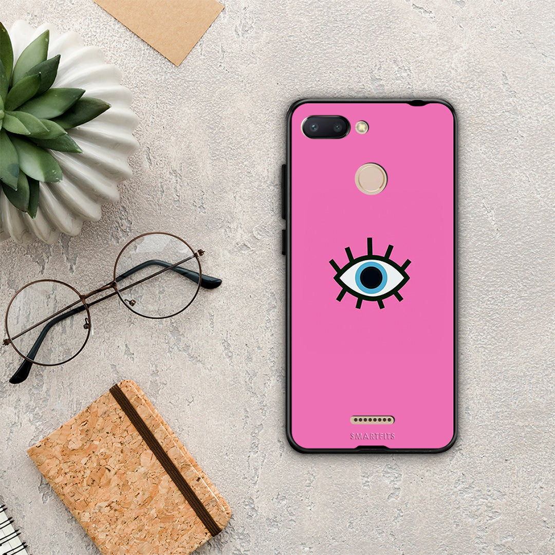 Blue Eye Pink - Xiaomi Redmi 6 case
