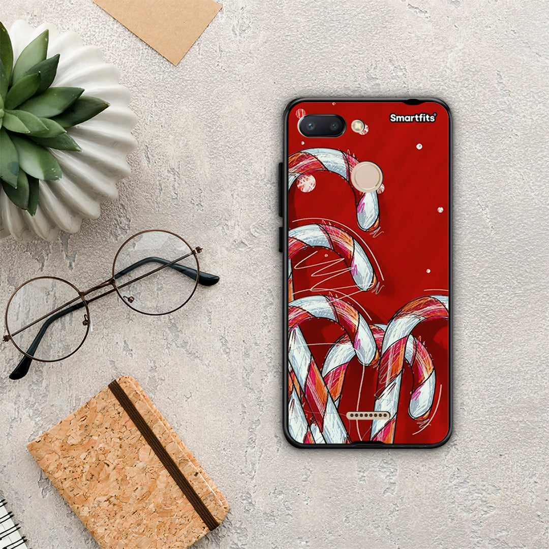 Candy Cane - Xiaomi Redmi 6 case