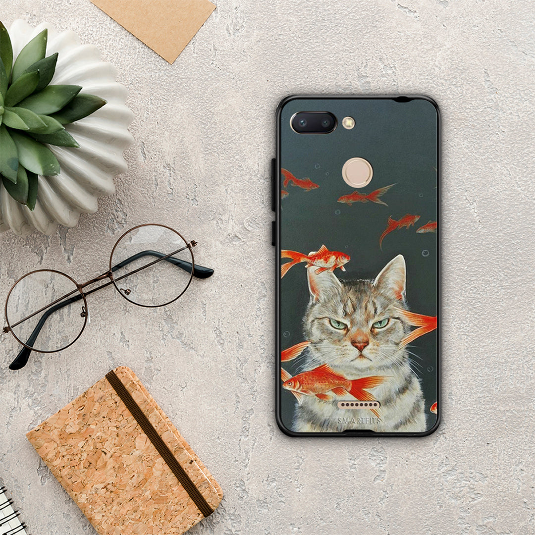 Cat Goldfish - Xiaomi Redmi 6 case