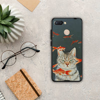 Thumbnail for Cat Goldfish - Xiaomi Redmi 6 case