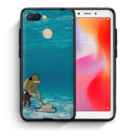 Thumbnail for Θήκη Xiaomi Redmi 6 Clean The Ocean από τη Smartfits με σχέδιο στο πίσω μέρος και μαύρο περίβλημα | Xiaomi Redmi 6 Clean The Ocean case with colorful back and black bezels