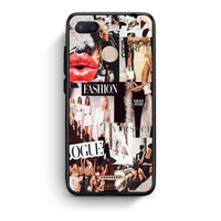 Thumbnail for Xiaomi Redmi 6 Collage Fashion Θήκη Αγίου Βαλεντίνου από τη Smartfits με σχέδιο στο πίσω μέρος και μαύρο περίβλημα | Smartphone case with colorful back and black bezels by Smartfits