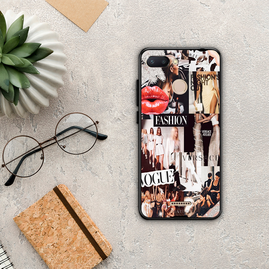 Collage Fashion - Xiaomi Redmi 6 case