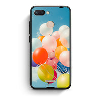 Thumbnail for Xiaomi Redmi 6 Colorful Balloons θήκη από τη Smartfits με σχέδιο στο πίσω μέρος και μαύρο περίβλημα | Smartphone case with colorful back and black bezels by Smartfits