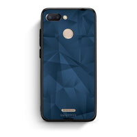 Thumbnail for 39 - Xiaomi Redmi 6  Blue Abstract Geometric case, cover, bumper