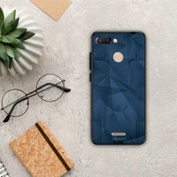 Thumbnail for Geometric Blue Abstract - Xiaomi Redmi 6 case 