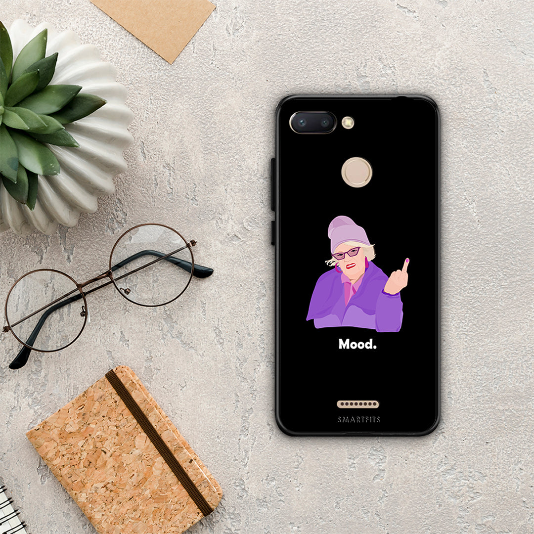 Grandma Mood Black - Xiaomi Redmi 6 case
