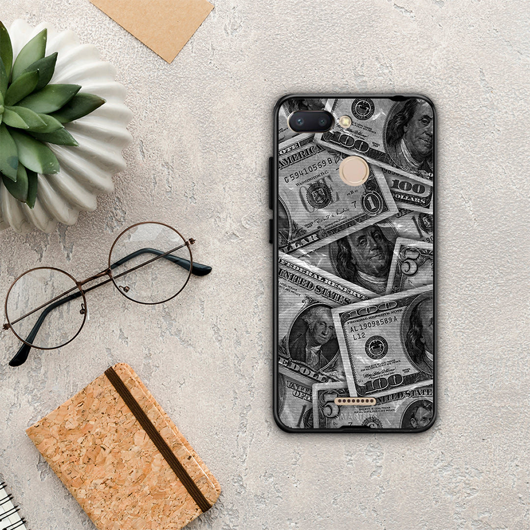 Money Dollars - Xiaomi Redmi 6 case
