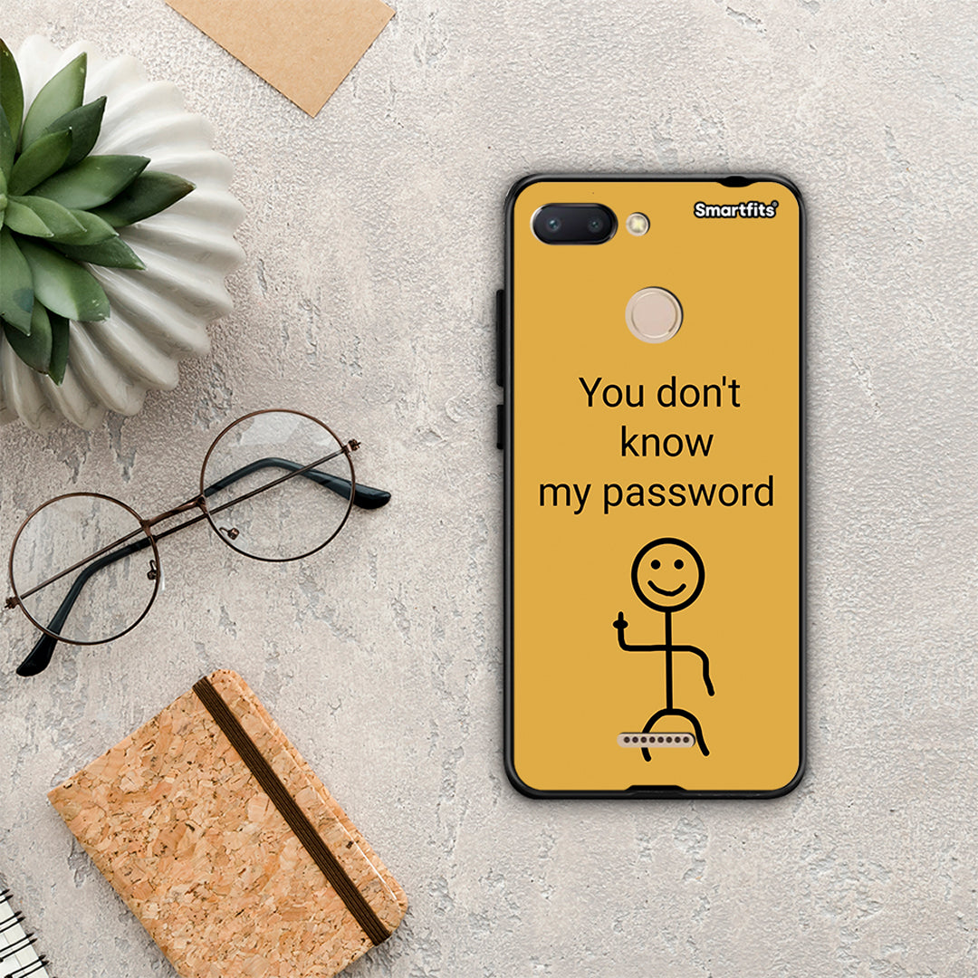 My Password - Xiaomi Redmi 6 case