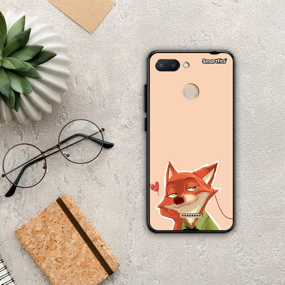 Nick Wilde And Judy Hopps Love 1 - Xiaomi Redmi 6 θήκη