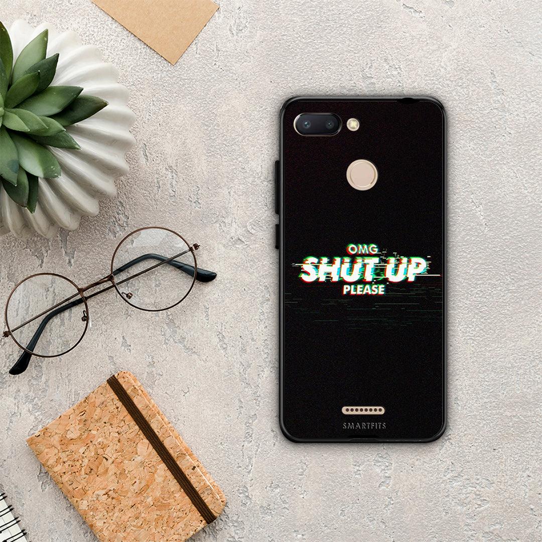 Omg shutup - Xiaomi Redmi 6 case