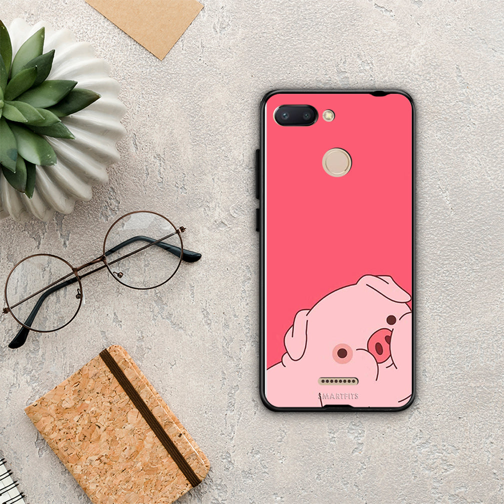Pig Love 1 - Xiaomi Redmi 6 θήκη