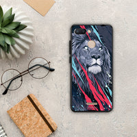 Thumbnail for PopArt Lion Designer - Xiaomi Redmi 6 case