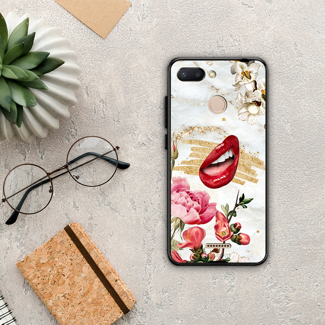 Red Lips - Xiaomi Redmi 6 case