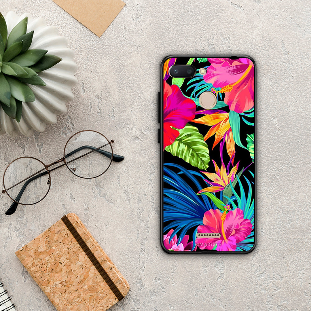 Tropical Flowers - Xiaomi Redmi 6 case
