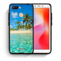 Thumbnail for Θήκη Xiaomi Redmi 6 Tropical Vibes από τη Smartfits με σχέδιο στο πίσω μέρος και μαύρο περίβλημα | Xiaomi Redmi 6 Tropical Vibes case with colorful back and black bezels