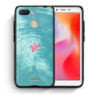 Thumbnail for Θήκη Xiaomi Redmi 6 Water Flower από τη Smartfits με σχέδιο στο πίσω μέρος και μαύρο περίβλημα | Xiaomi Redmi 6 Water Flower case with colorful back and black bezels