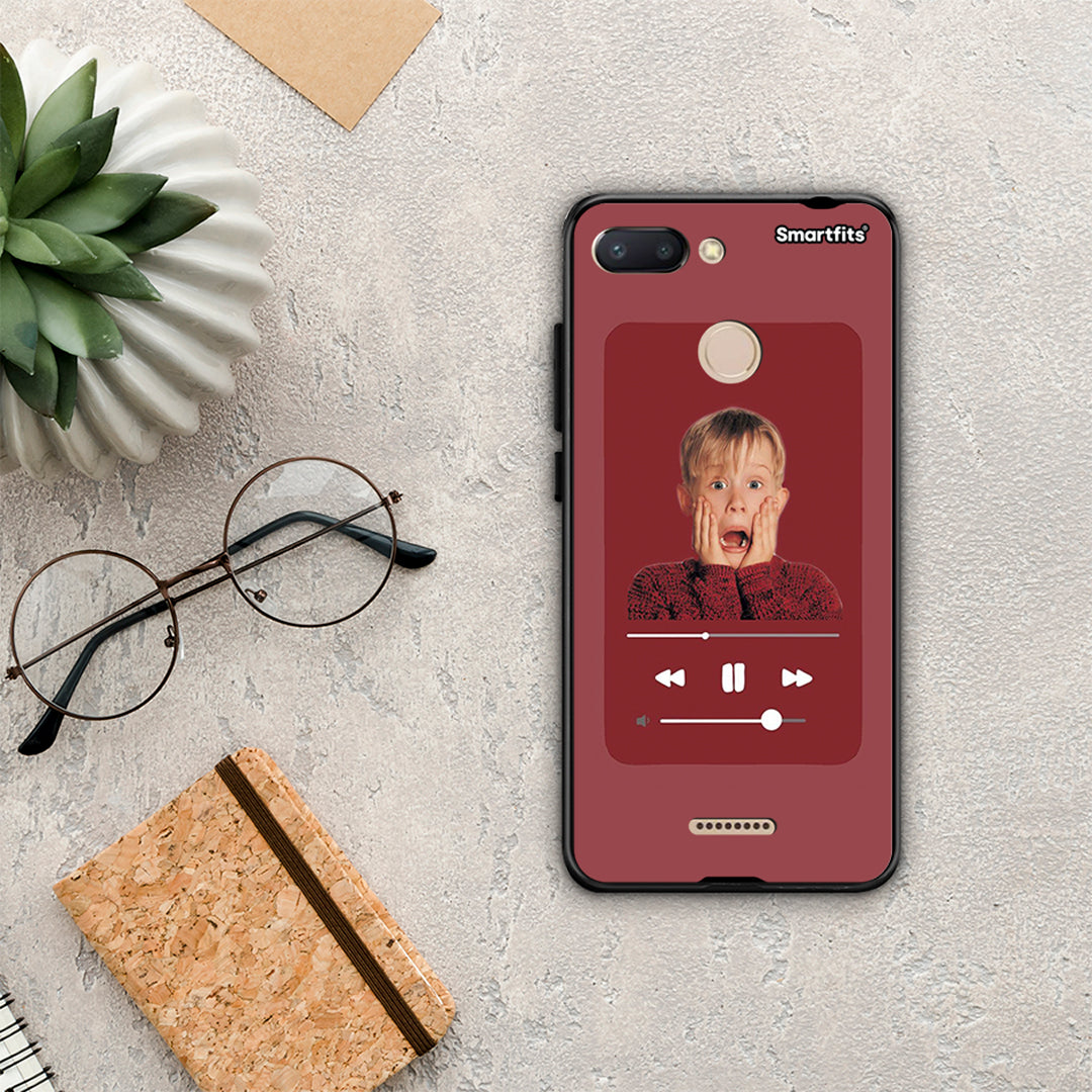 Xmas Alone Music - Xiaomi Redmi 6 case